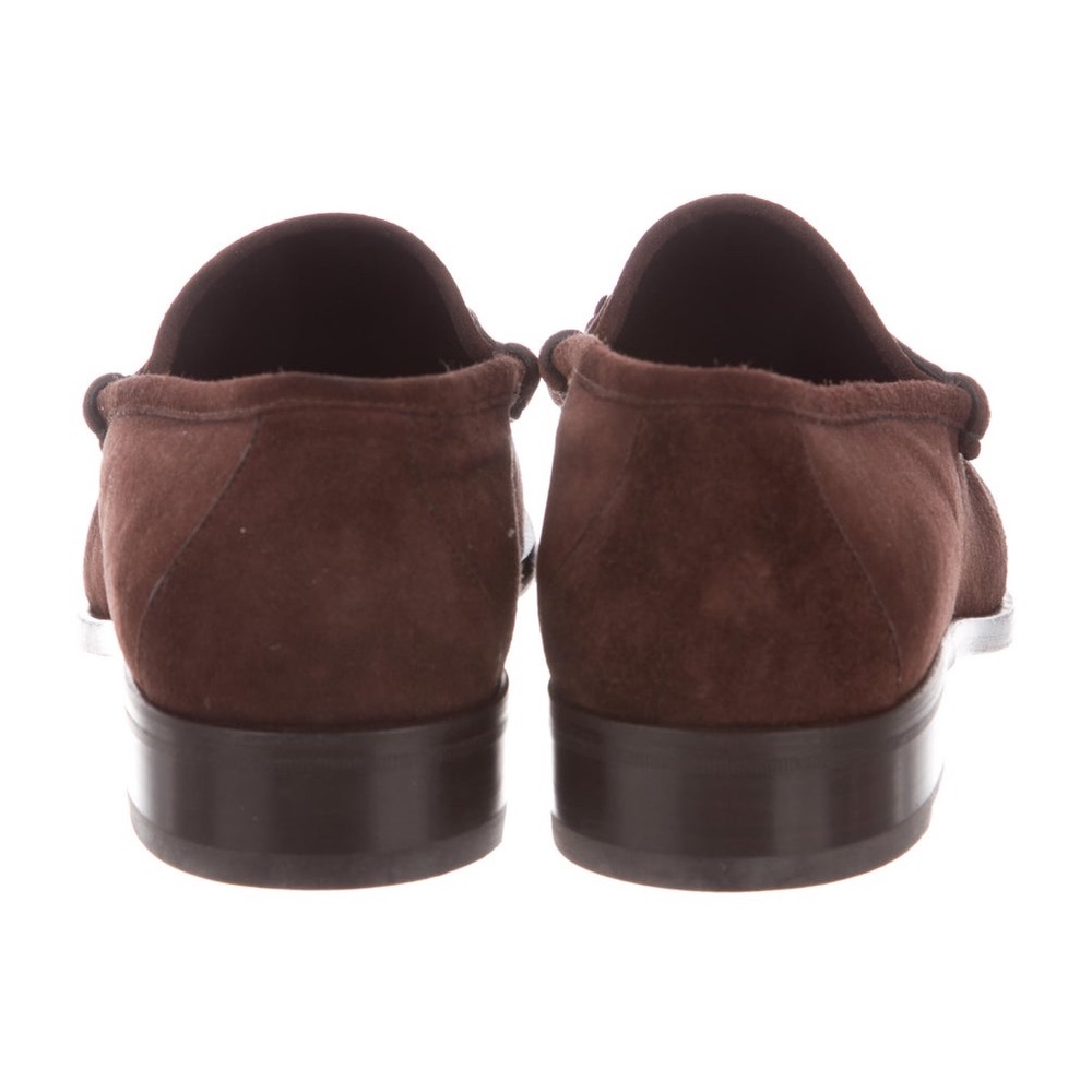 Gucci Suede Horsebit Loafers - Picture 4 of 5